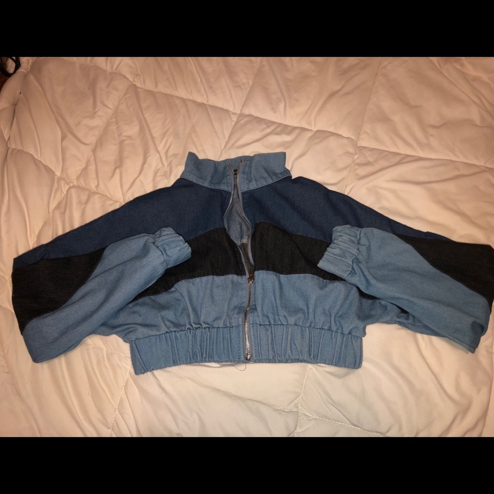 fake jeans jacket